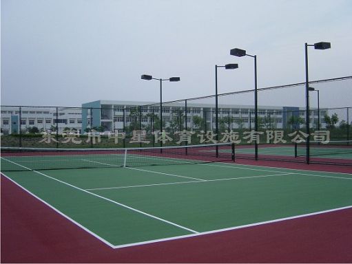 硬地丙烯酸网球场(江西南昌富民科技园网球场)